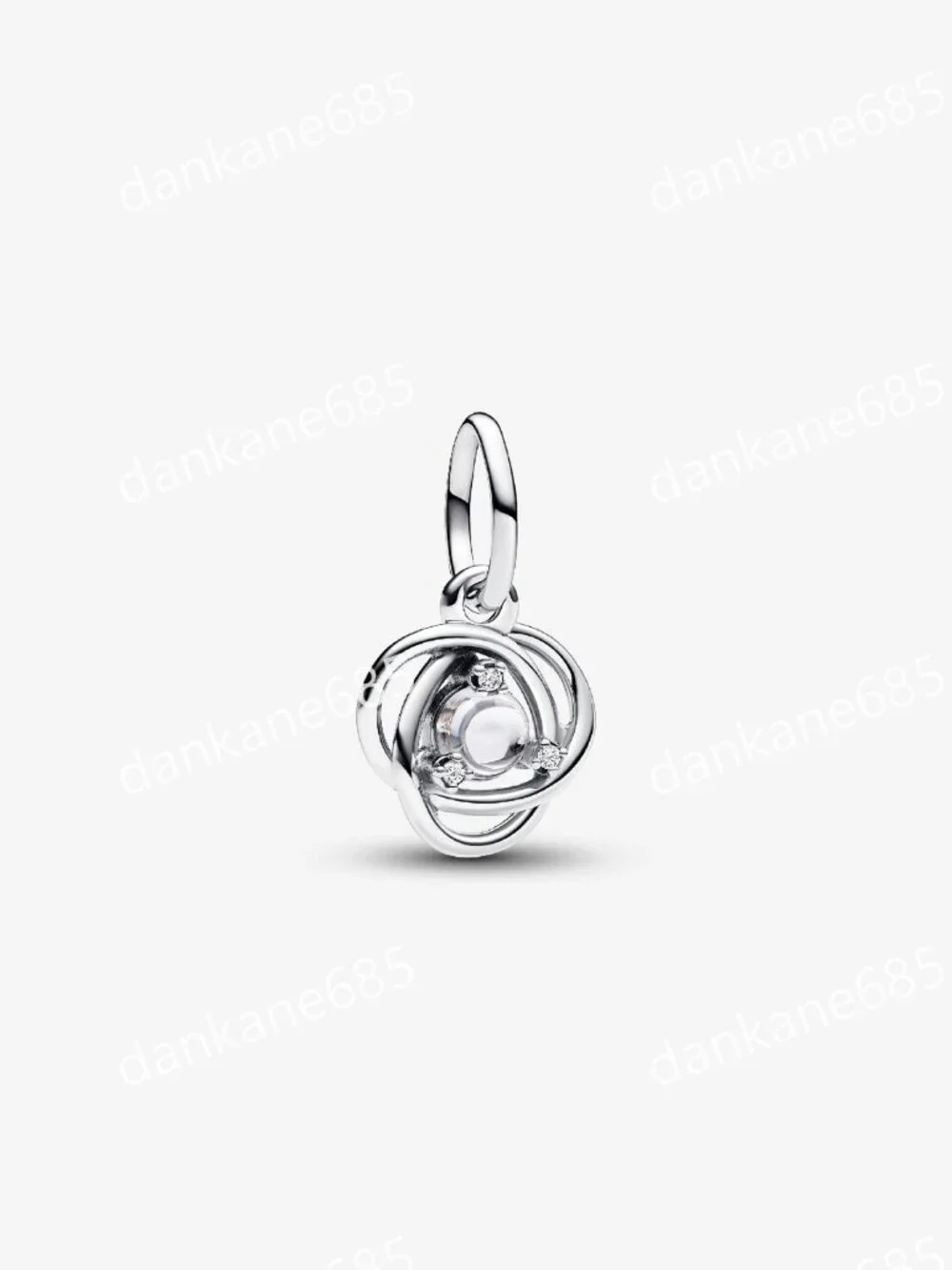 Pandora Clear Eternity Circle Dangle Charm